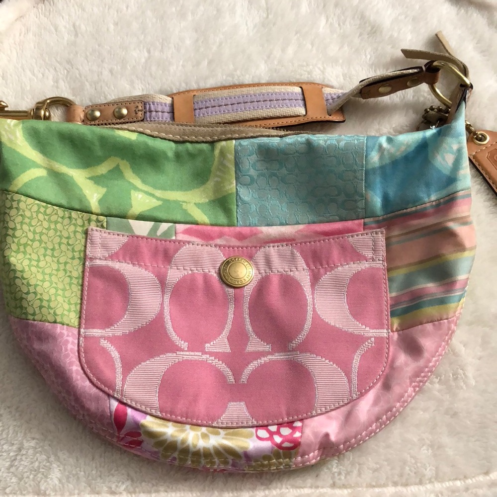 Coach patchwork purse